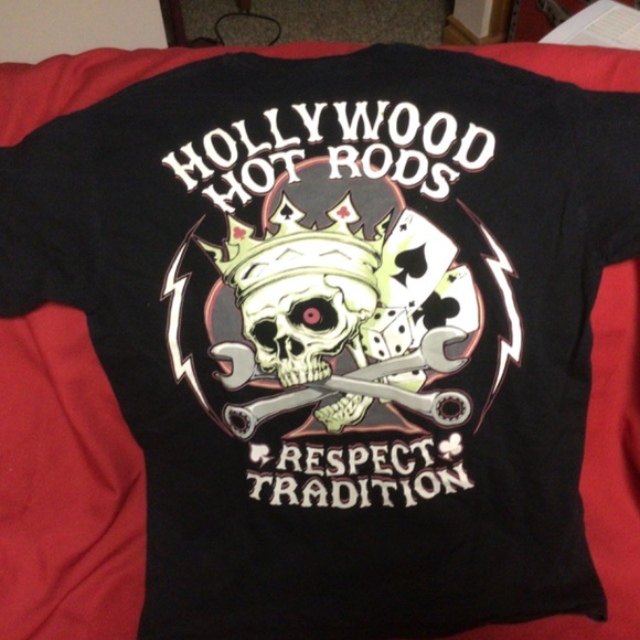 HOLLYWOOD hot rods tshirt - Picture 2 of 3